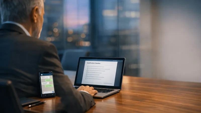 Imagem de destaque do artigo: 7 perguntas que a IA deve fazer para qualificar leads de seguros nas corretoras