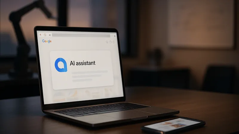 Imagem de destaque do artigo: As novidades de IA do Google em setembro: Gemini no Chrome, AI Mode na Busca, Android e mais