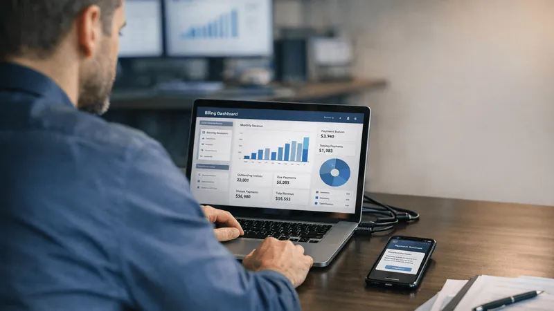 Imagem de destaque do artigo: Como automatizar cobrança com IA integrada ao Dourasoft no SaaS e serviços recorrentes