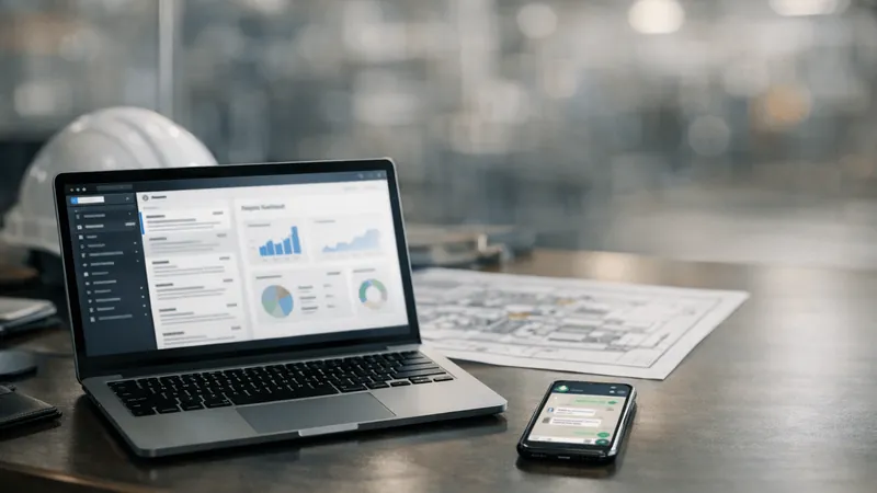 Imagem de destaque do artigo: Como criar uma cadência outbound com IA para indústrias B2B