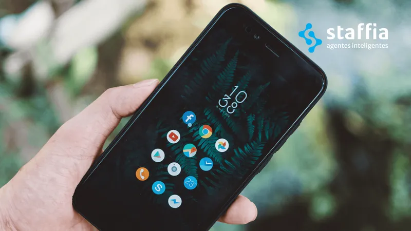 Imagem de destaque do artigo: Como instalar o Staffia Chat no Android
