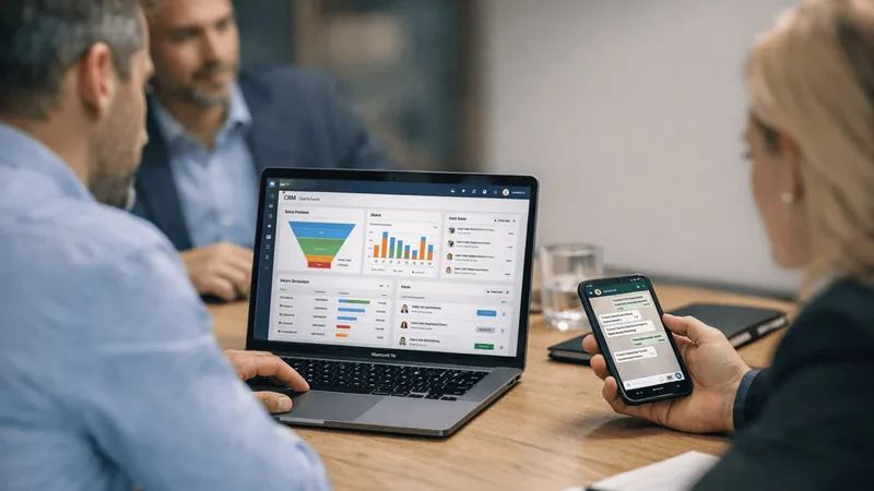 Imagem de destaque do artigo: Como integrar IA ao CRM em consultorias para vender melhor