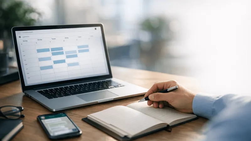 Imagem de destaque do artigo: Como usar IA para agendar demonstrações em empresas de tecnologia