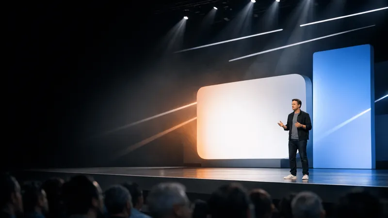 Imagem de destaque do artigo: Google I/O 2026: os destaques do palco Dialogues e por que eles importam