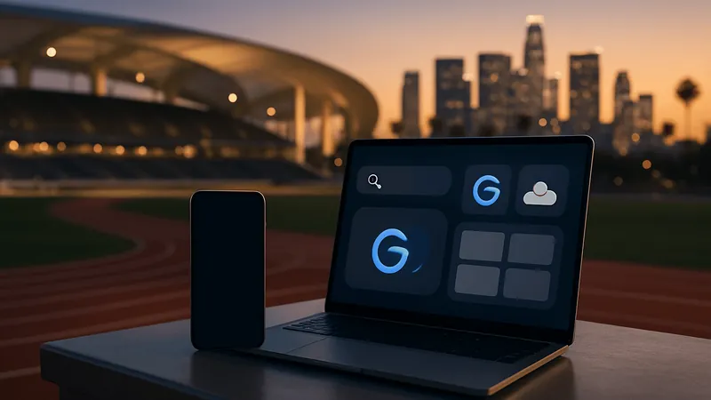 Imagem de destaque do artigo: Google une forças com LA28, Team USA e NBCUniversal para os Jogos de 2028