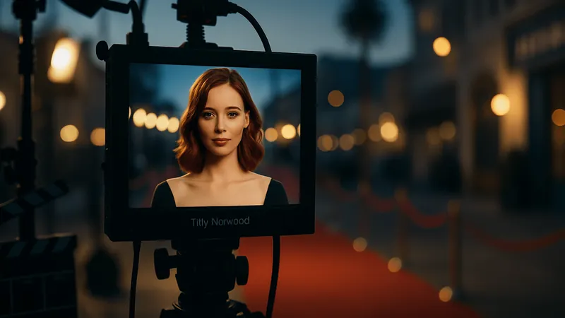 Imagem de destaque do artigo: Hollywood reage à atriz gerada por IA Tilly Norwood: sindicatos, riscos legais e o futuro do casting