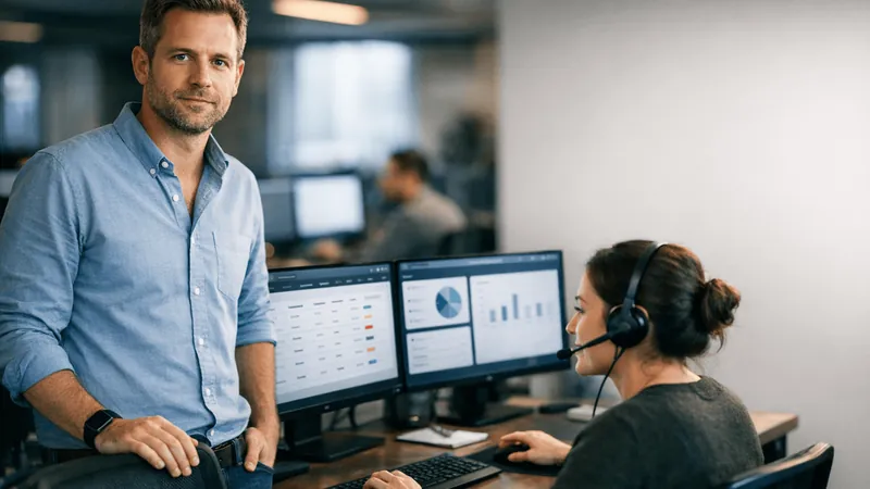 Imagem de destaque do artigo: IA no suporte de fintechs: o que automatizar e o que escalar para humano