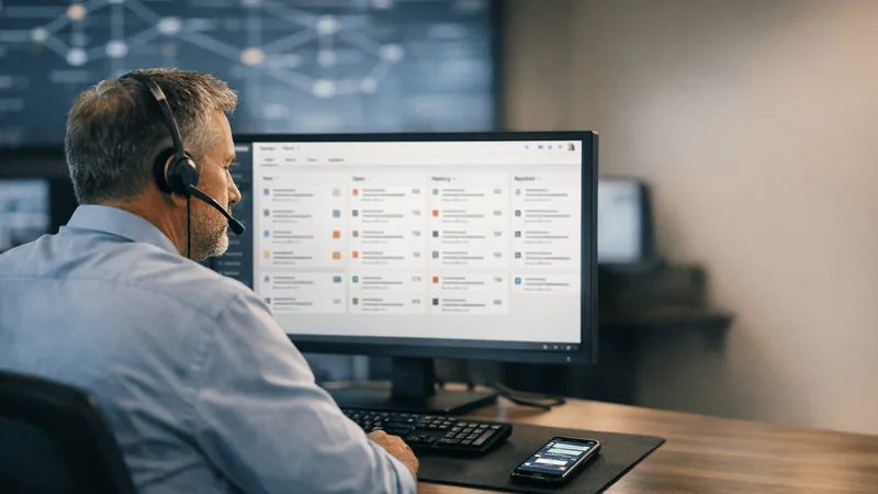 Imagem de destaque do artigo: IA no Zendesk: triagem automática e redução de tickets repetitivos em Telecom