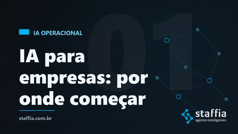 Imagem do artigo: IA para empresas: por onde começar (e onde quase todo mundo erra)