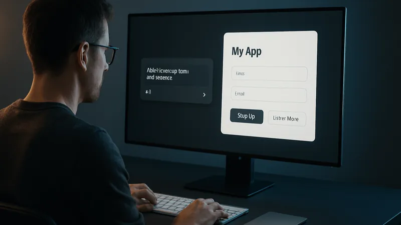 Imagem de destaque do artigo: Vibe coding: como a IA transforma ideias em protótipos de apps e sites